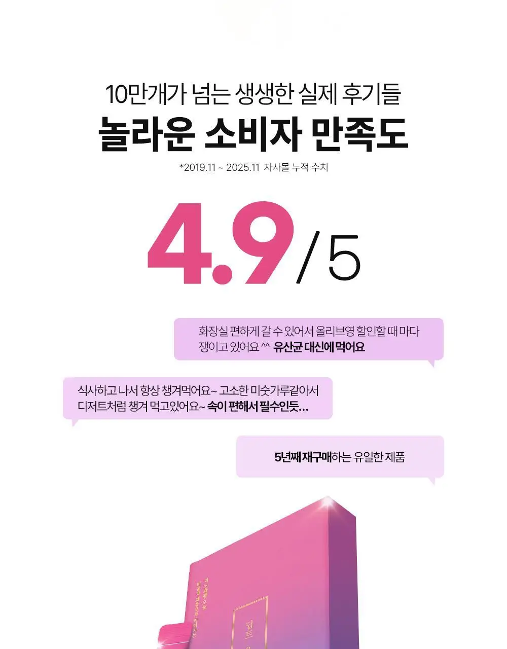 [권은비Pick.딥트3일] 탄수화물 분해효소 리셋 8포 상세페이지 5